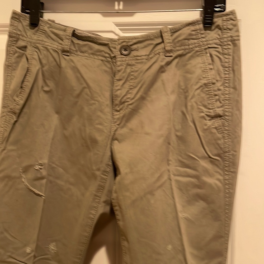 Loft boyfriend khakis